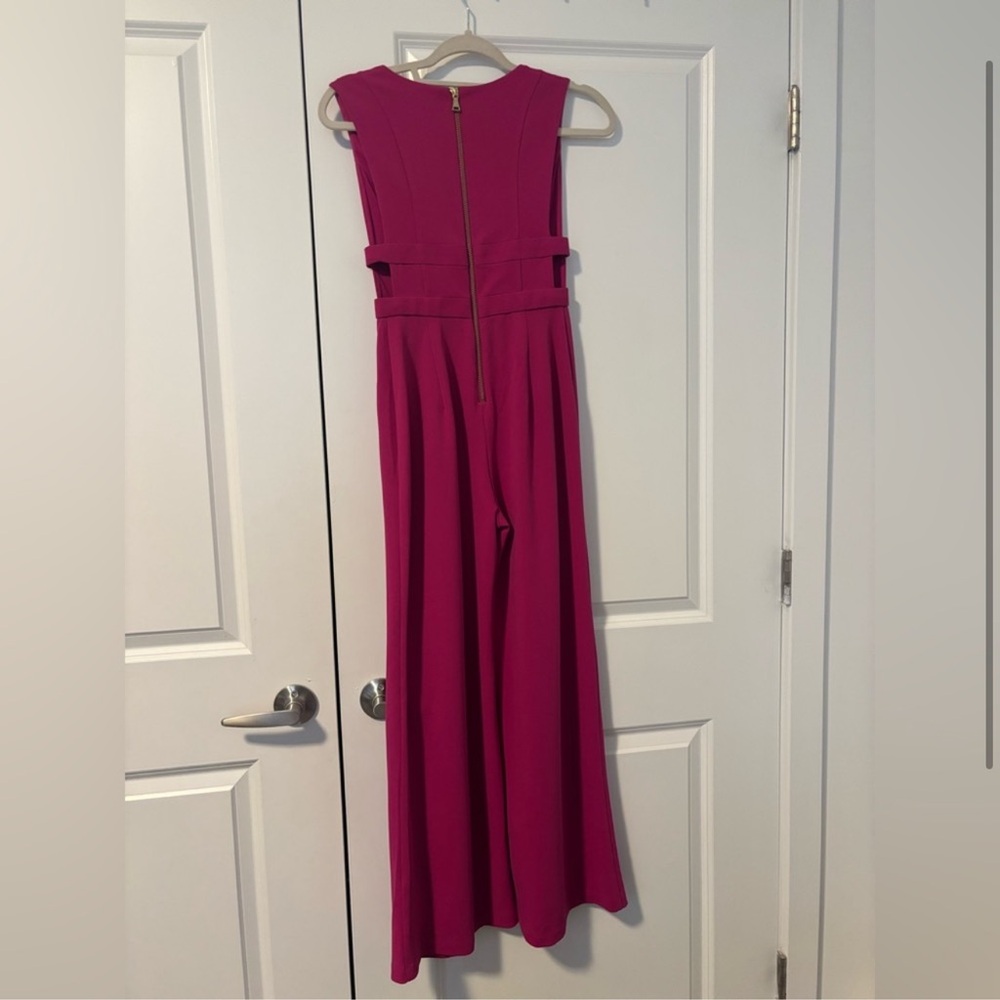 Pink Cut Out Jumpsuit - Picture 3 of 9
